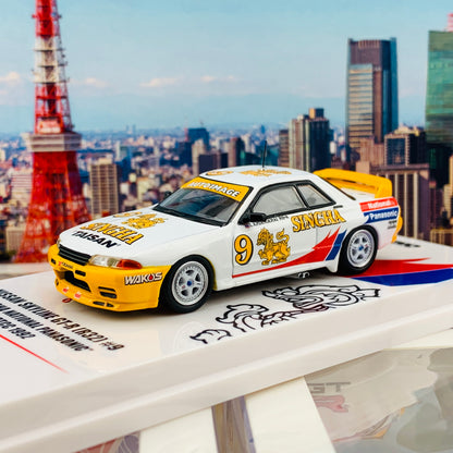 INNO64 Nissan Skyline GTR R32 #9 "Singha National Panasonic" APTCC 1992 IN64-R32-SIN92