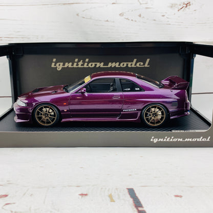 Ignition Model 1/18 TOP SECRET GTR (BCNR33) Midnight Purple IG1927