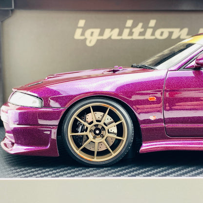 Ignition Model 1/18 TOP SECRET GTR (BCNR33) Midnight Purple IG1927