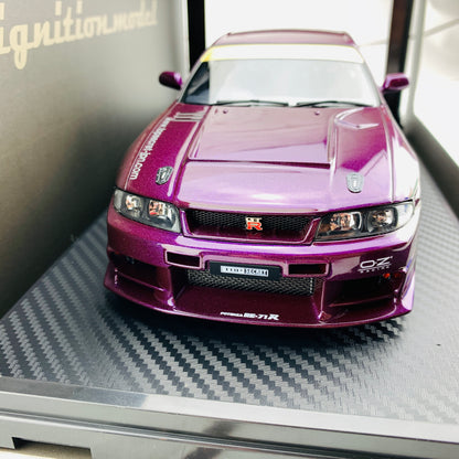 Ignition Model 1/18 TOP SECRET GTR (BCNR33) Midnight Purple IG1927
