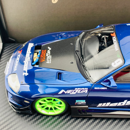 Ignition Model 1/18 Toyota Supra JZA80 RZ ORIDO-STREET Version Blue IG1810