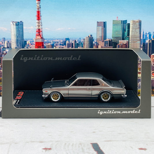 Ignition Model 1/43 Nissan Skyline 2000 GTR (KPGC10) Silver IG1932