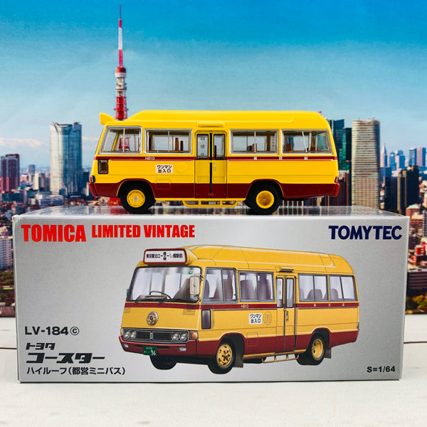 Tomica Limited Vintage 1/64 Toyota Coaster LV-184c