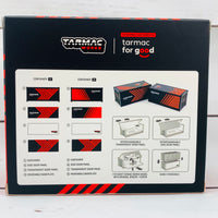 Tokyo Station Exclusive Package - Tarmac Works 1/64 Toyota Corolla AE92 JTCC 1990 Div.3 Champion 鈴木惠一/ 新田守男 T64-036-90JTC25 and Tarmac Works 1/64 Containers Set - ADVAN T64C-001-ADV