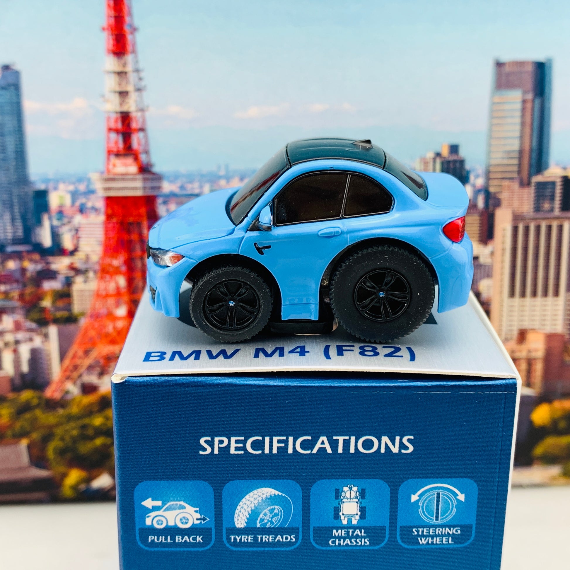 Tiny Q Pro-Series 15 - BMW M4 F82 Yas Marina Blue TinyQ-15a