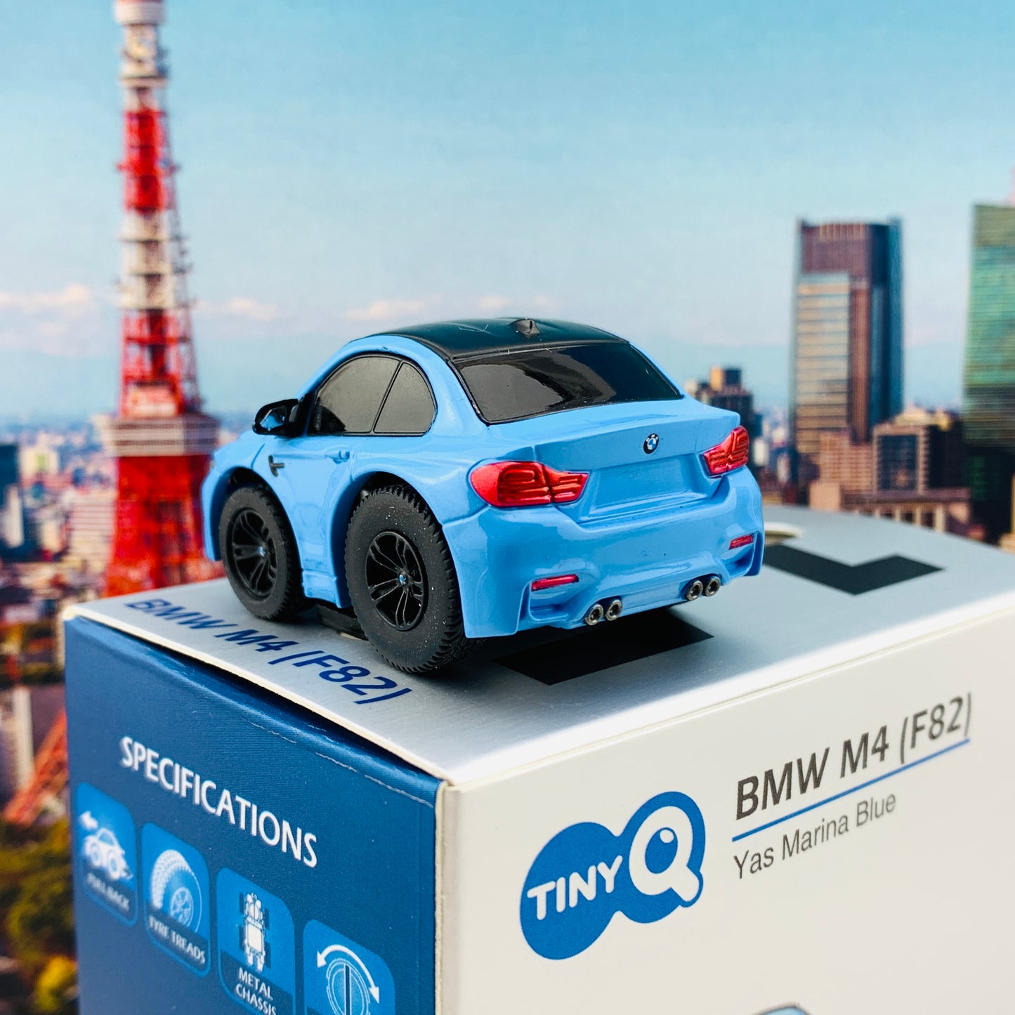 Tiny Q Pro-Series 15 - BMW M4 F82 Yas Marina Blue TinyQ-15a