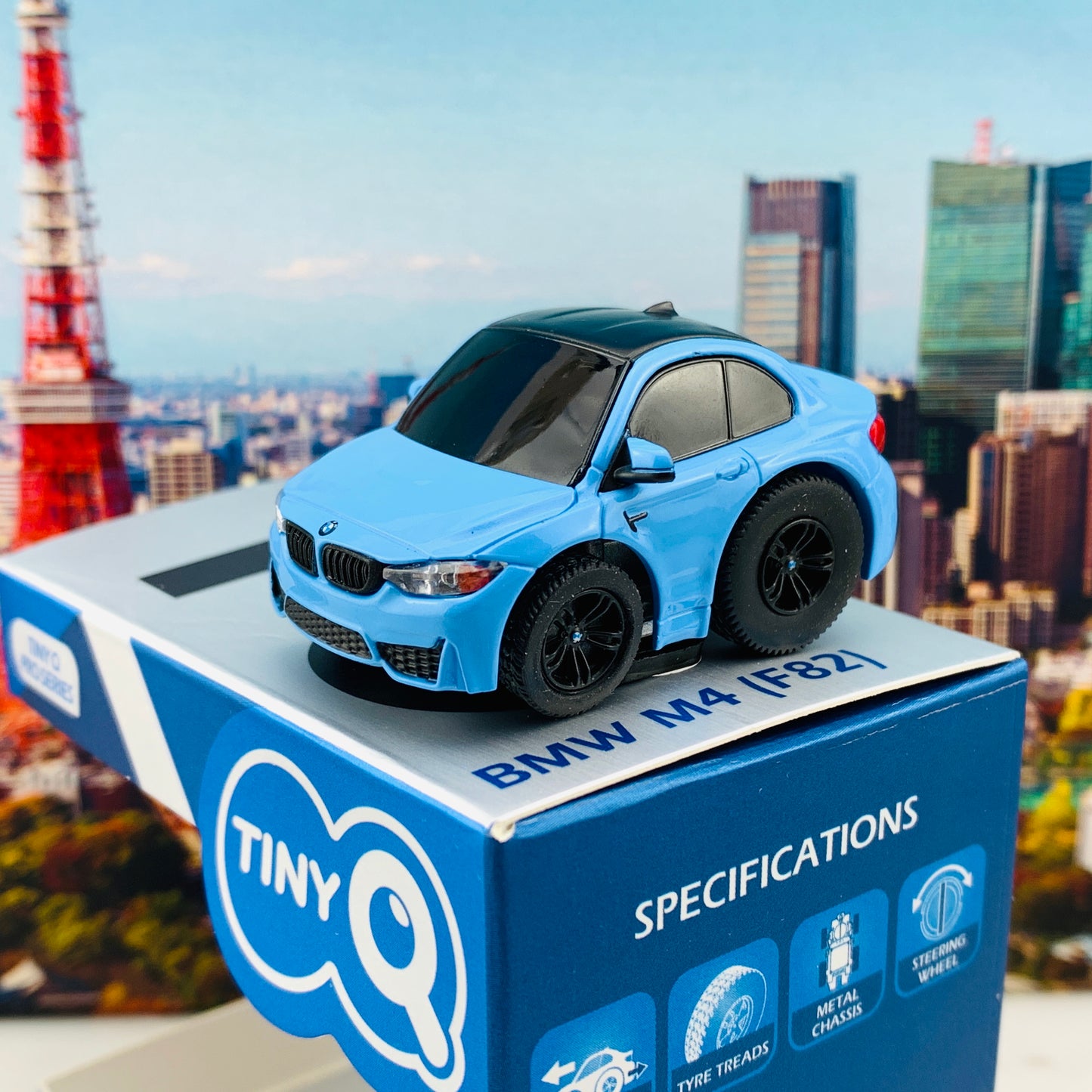 Tiny Q Pro-Series 15 - BMW M4 F82 Yas Marina Blue TinyQ-15a