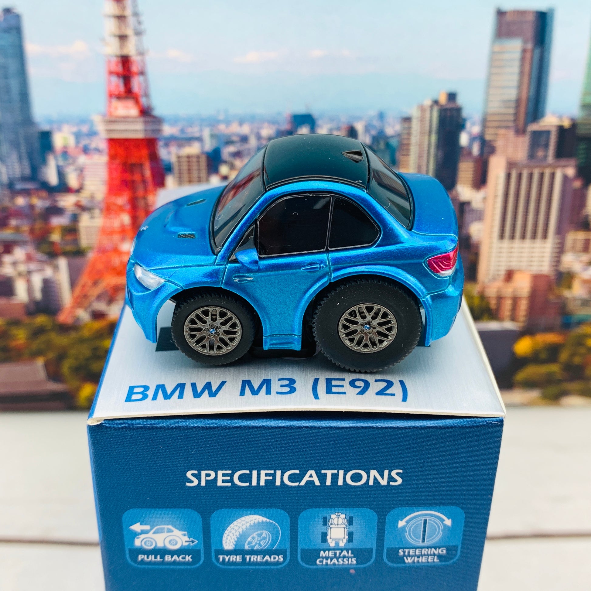 Tiny Q Pro-Series 14 - BMW M3 E92 Atlantis Blue TinyQ-14b