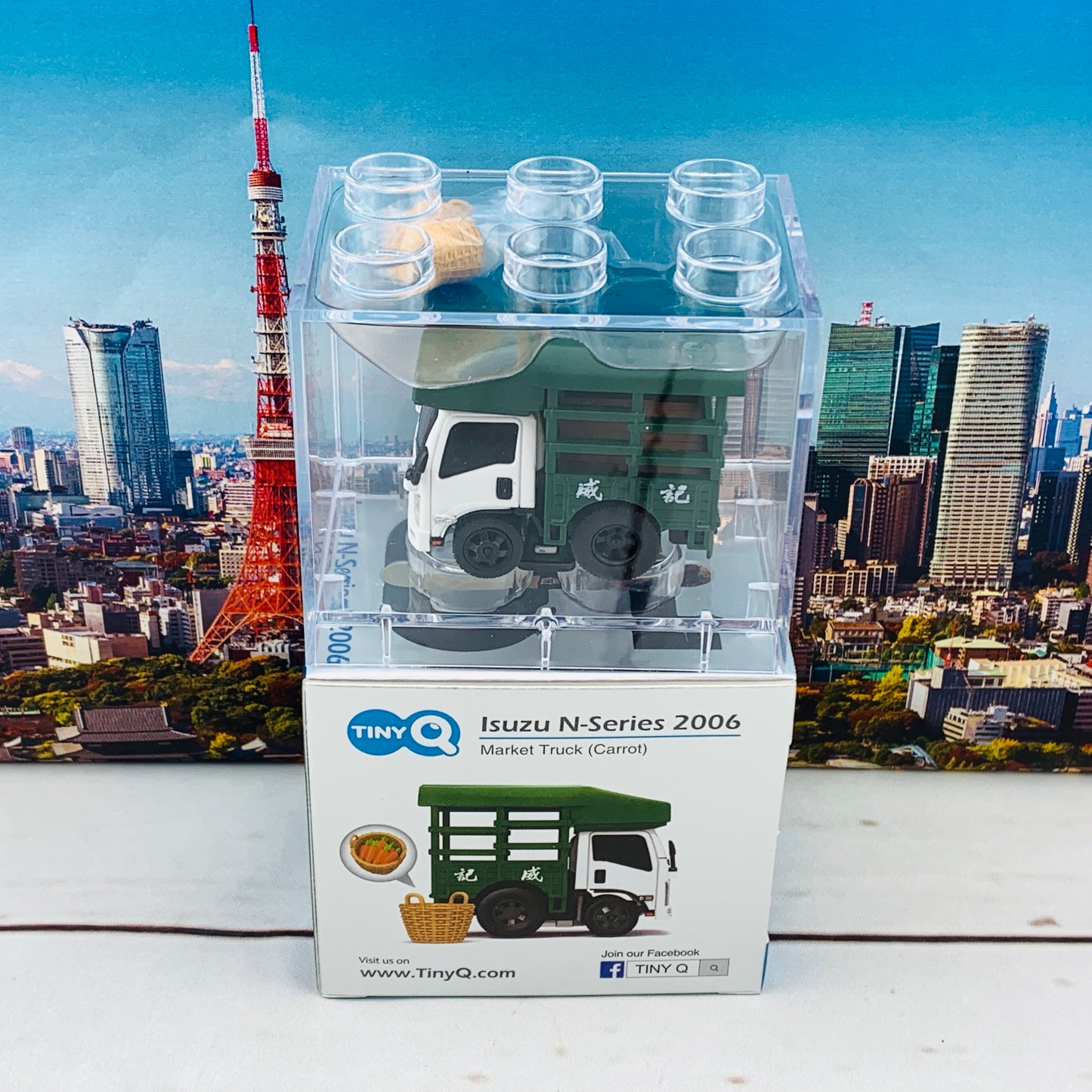 Tiny Q Pro-Series 10 - ISUZU N-Series 2006 Market Truck (Carrot) TinyQ-10b
