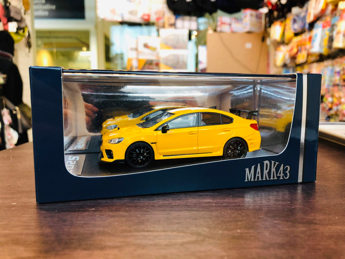 MARK43 1/43 SUBARU S207 NBR CHALLENGE PACKAGE YELLOW EDITION Sunrise Yellow PM4372SY