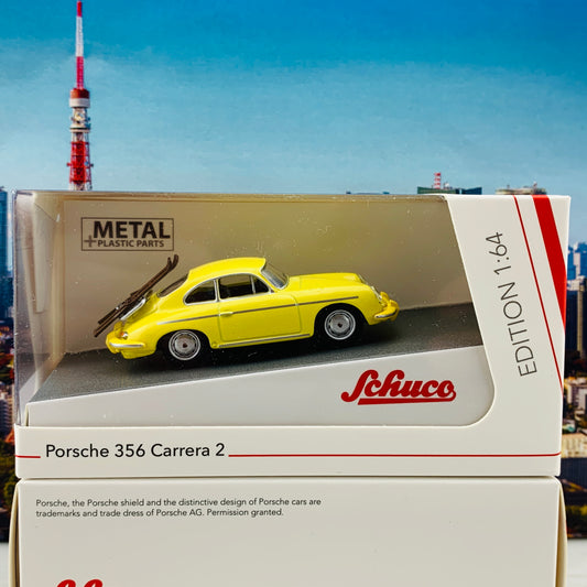 Schuco1/64 Porsche 356 Carrera 2 Skiurlaub 452022900