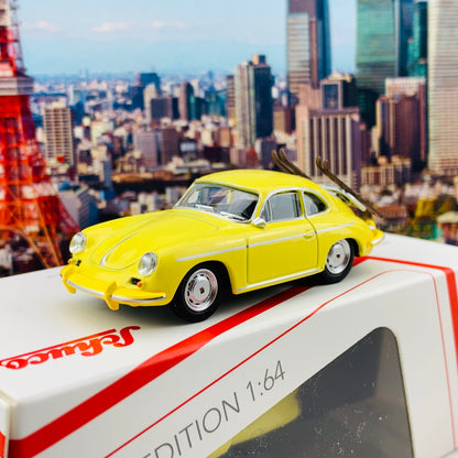Schuco1/64 Porsche 356 Carrera 2 Skiurlaub 452022900