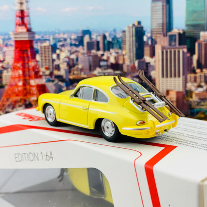 Schuco1/64 Porsche 356 Carrera 2 Skiurlaub 452022900