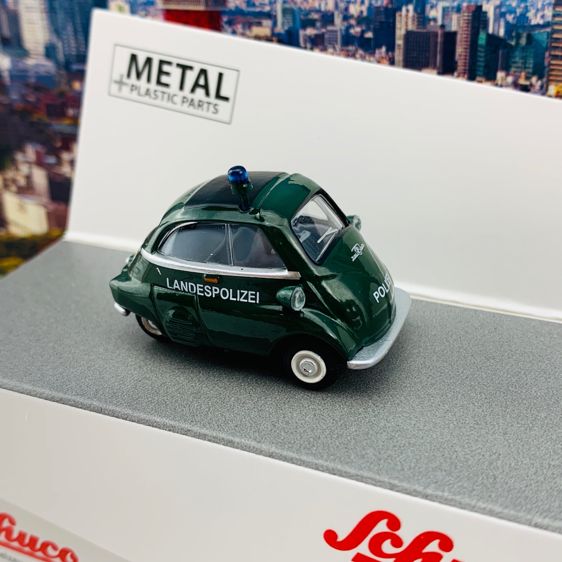Schuco1/64 BMW Isetta Landespolizei 452021600