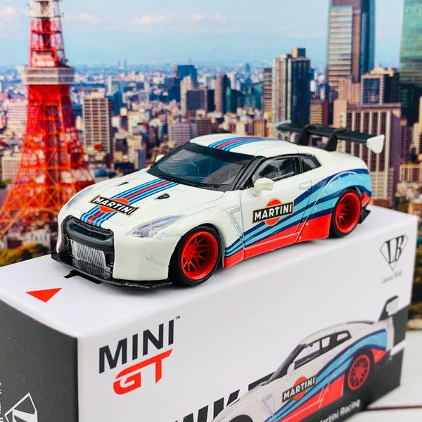 MINI GT 1/64 LB WORKS Nissan GTR R35 Type 1 Rear Wing Version 1