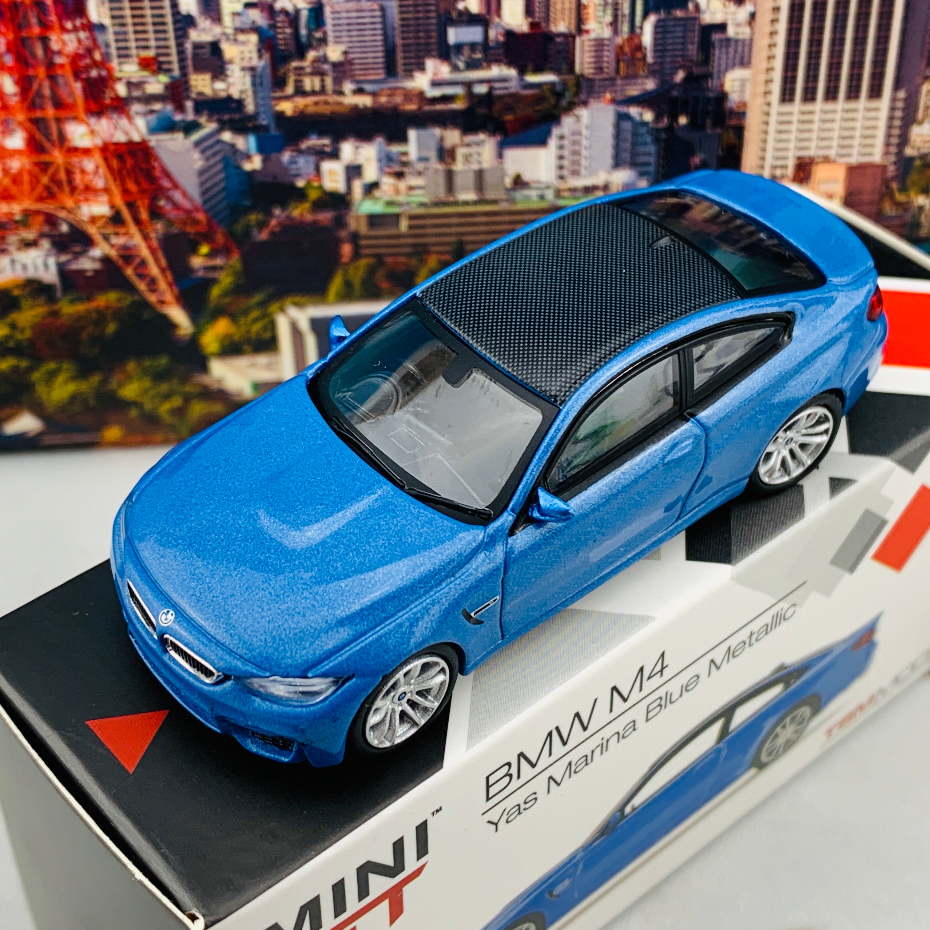 ミニカー MINI GT  M4 Yas Marina Blue llic MINIGT.com – Welcome to the World of 1:64!