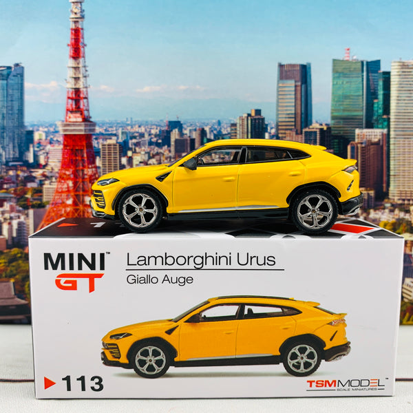 MINI GT 1/64 Lamborghini Urus  Giallo Auge LHD MGT00113-L