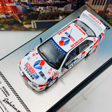 POP RACE  x INNO64 1/64 MITSUBISHI LANCER EVOLUTION III #28 Hong Kong - Beijing 555 Rally 1996 (with display case) PR64-EVO3-96HB28