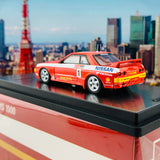 POP RACE x INNO64 1/64 NISSAN SKYLINE GTR R32 #1 Tooheys 1000 1992  (with display case) PR64-R32-92T01