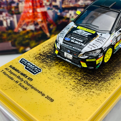 Tarmac Works 1/64 Subaru WRX STI JAF All Japan Rally Championship 2019 T64-016-19JRC