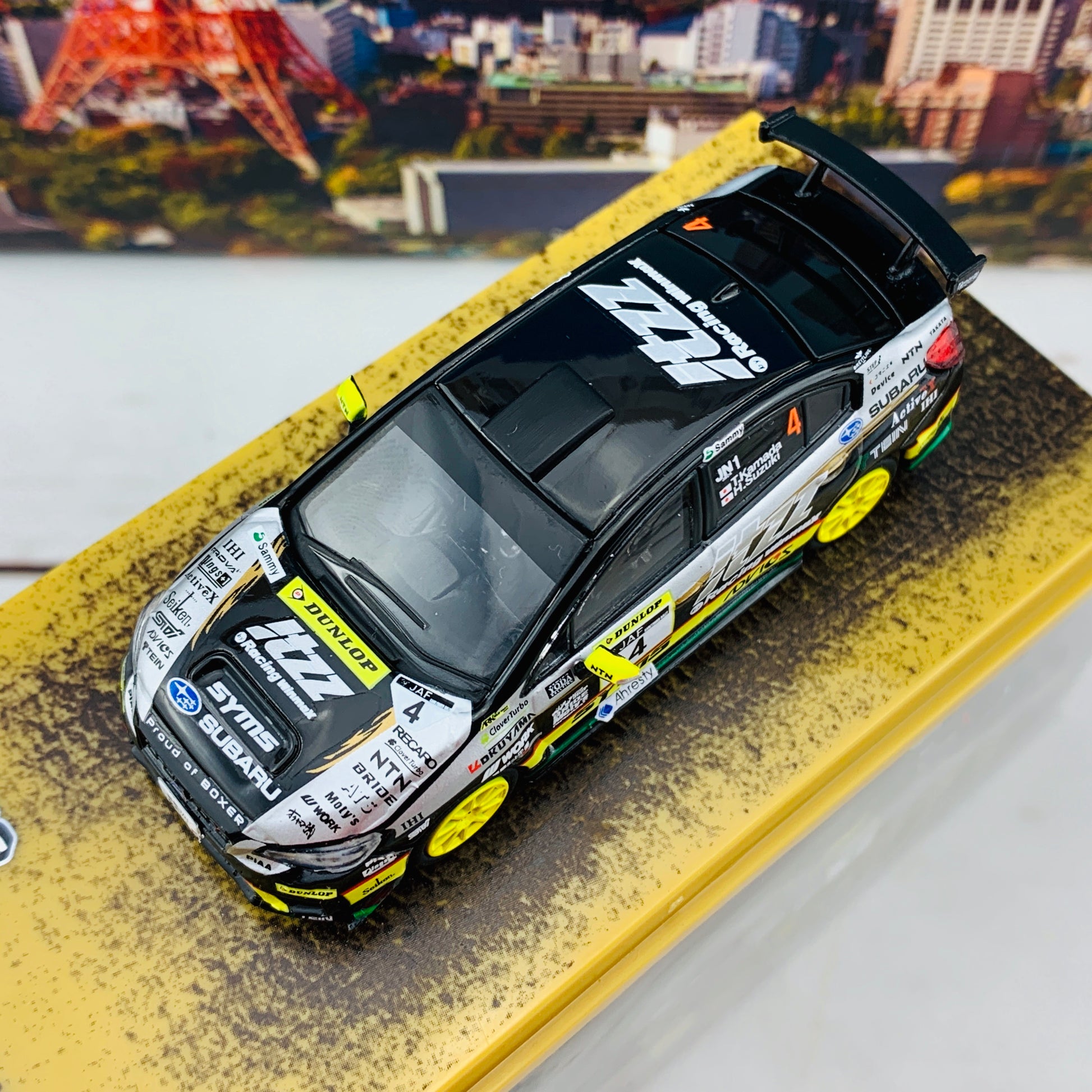 Tarmac Works 1/64 Subaru WRX STI JAF All Japan Rally Championship 2019 T64-016-19JRC