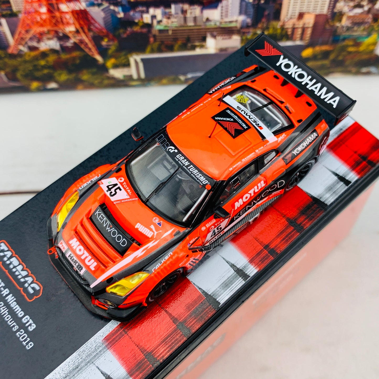 Tarmac Works 1/64 Nissan GT-R Nismo GT3 Nürburgring 24hours 2019 Coronel / Fujii / Matsuda / Takaboshi  T64-035-19NUR45