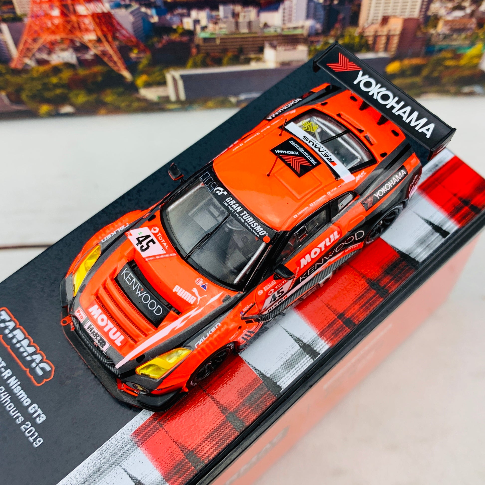 Tarmac Works 1/64 Nissan GT-R Nismo GT3 Nürburgring 24hours 2019 Coronel / Fujii / Matsuda / Takaboshi  T64-035-19NUR45