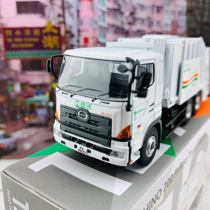 Tiny 微影 129 HINO 700 Refuse Truck Baguio 日野700垃圾車碧瑤 ATC64254