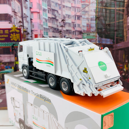 Tiny 微影 129 HINO 700 Refuse Truck Baguio 日野700垃圾車碧瑤 ATC64254