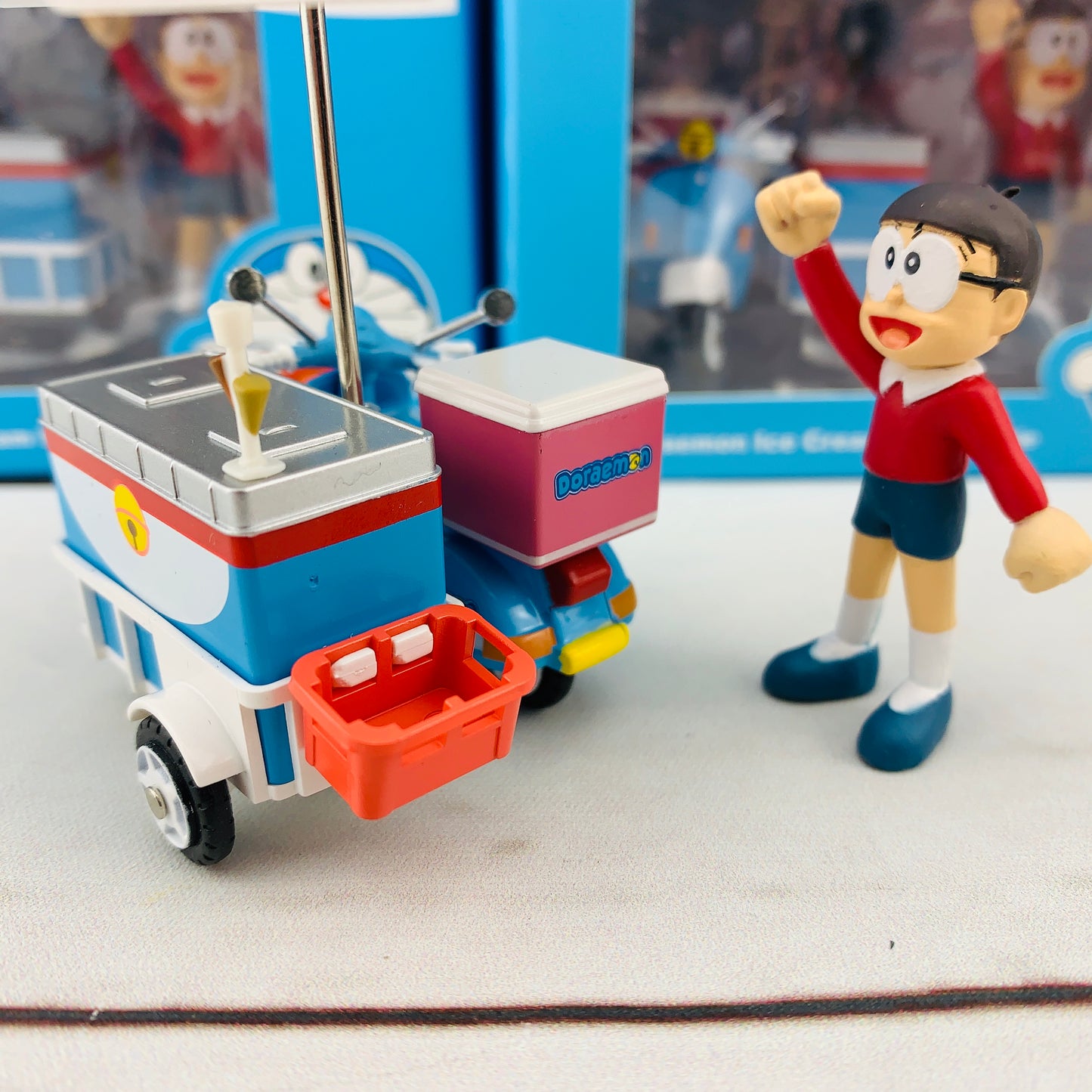 TINY x DORAEMON Ice Cream Motorcycle DORA001