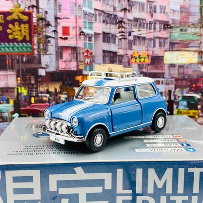 Tiny 微影 1/50 Mini Cooper MK1 Hong Kong Exhibition Limited Edition 藍色滕原再托書 [展會限定] ATC64727