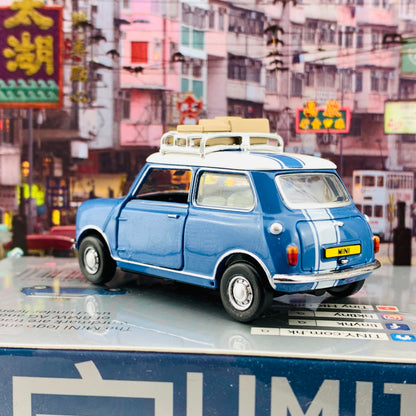 Tiny 微影 1/50 Mini Cooper MK1 Hong Kong Exhibition Limited Edition 藍色滕原再托書 [展會限定] ATC64727