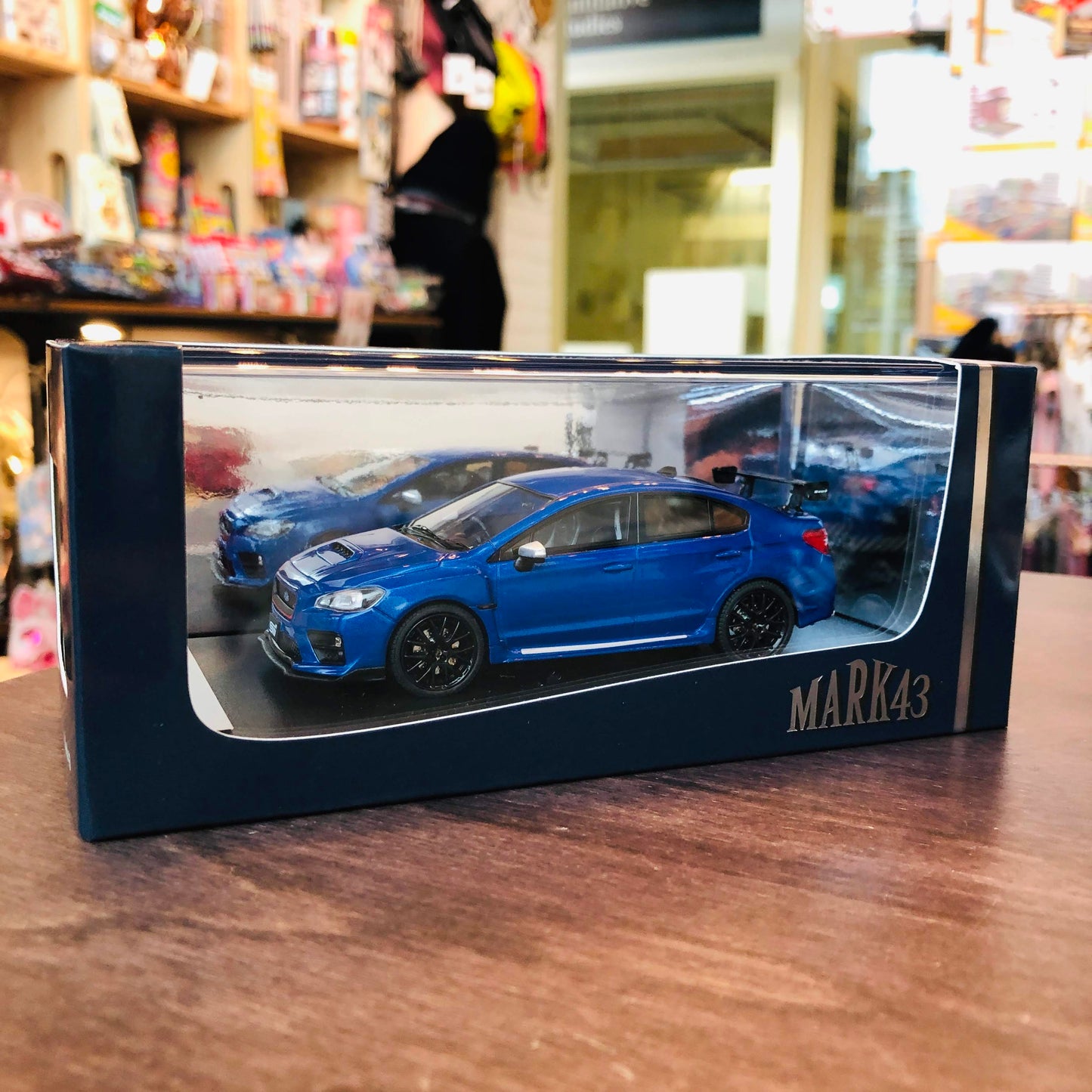 MARK43 1/43 SUBARU S207 NBR CHALLENGE PACKAGE WR Blue Pearl PM4372SBL