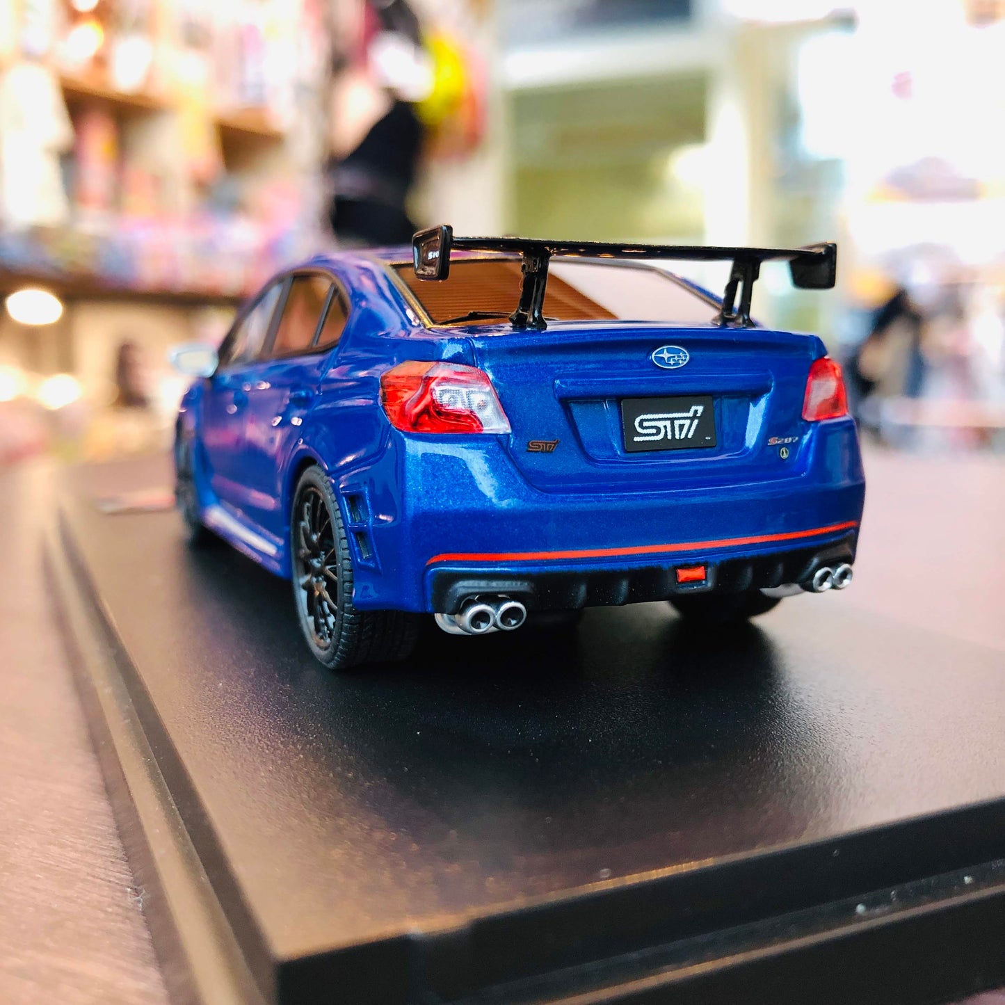 MARK43 1/43 SUBARU S207 NBR CHALLENGE PACKAGE WR Blue Pearl PM4372SBL