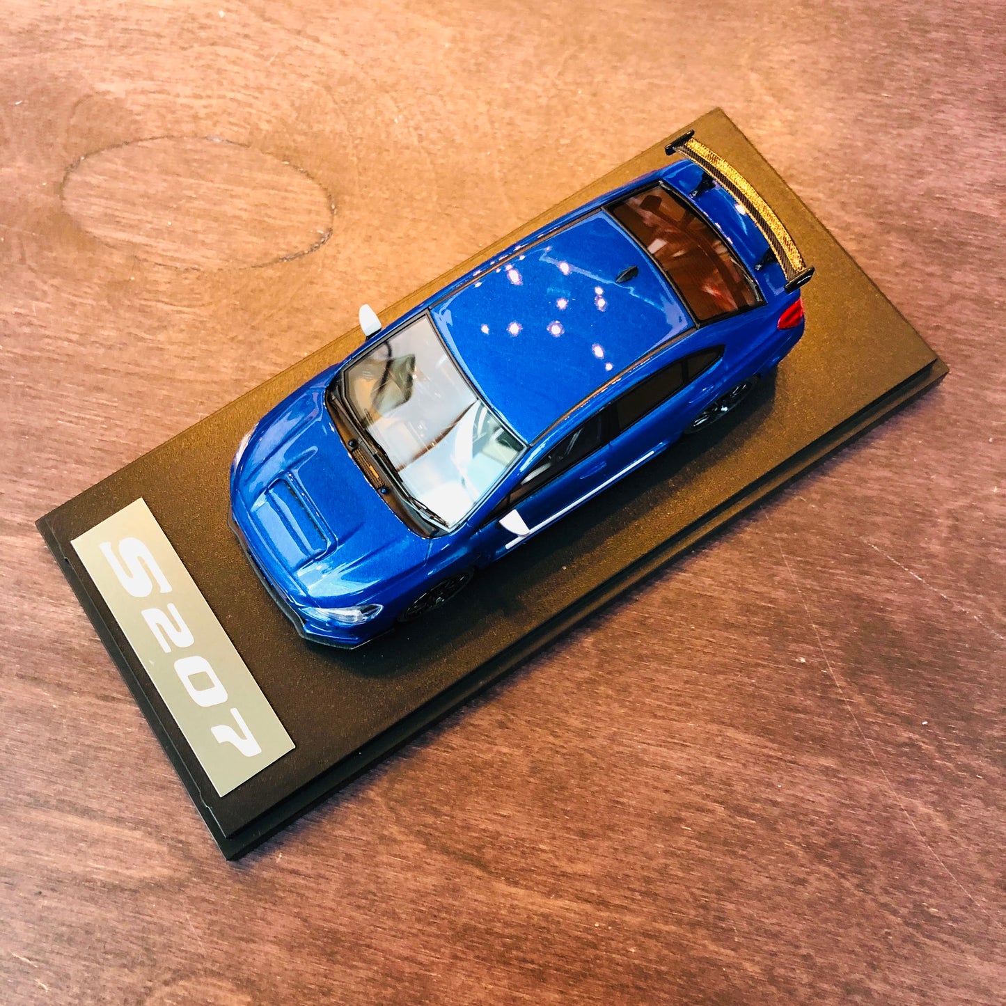 MARK43 1/43 SUBARU S207 NBR CHALLENGE PACKAGE WR Blue Pearl PM4372SBL