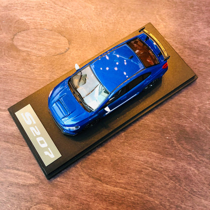 MARK43 1/43 SUBARU S207 NBR CHALLENGE PACKAGE WR Blue Pearl PM4372SBL