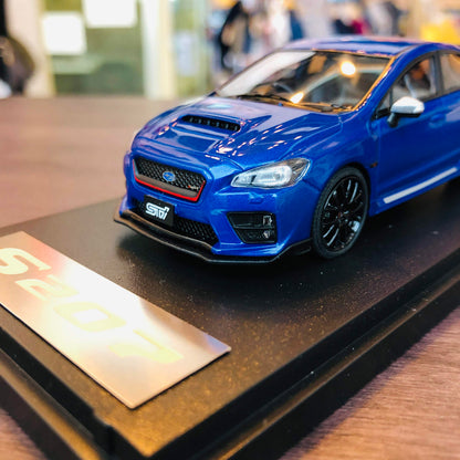 MARK43 1/43 SUBARU S207 NBR CHALLENGE PACKAGE WR Blue Pearl PM4372SBL