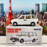 Tomica Limited Vintage Neo 1/64 Nissan Prairie Estate NV (1982) WHITE LV-N160a