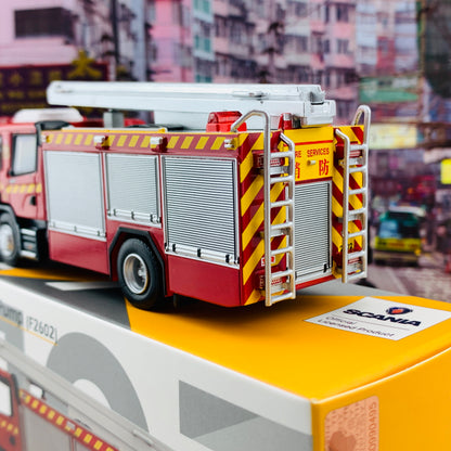 Tiny 微影 197 1/76 Scania Major Pump 消防處泵車 ATC64675