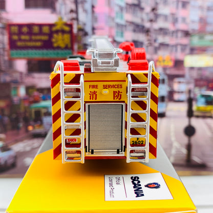 Tiny 微影 197 1/76 Scania Major Pump 消防處泵車 ATC64675