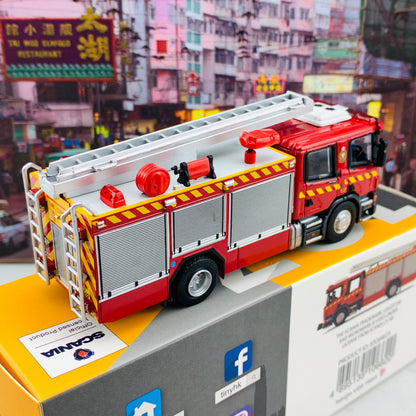 Tiny 微影 197 1/76 Scania Major Pump 消防處泵車 ATC64675