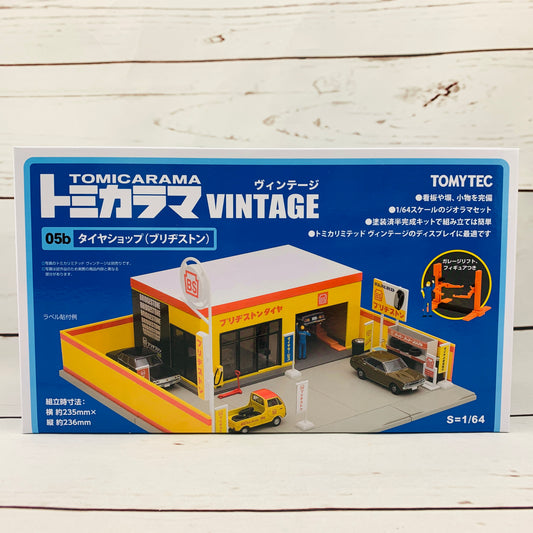 Tomytec Tomicarama Vintage 05b Bridgestone Tire Shop
