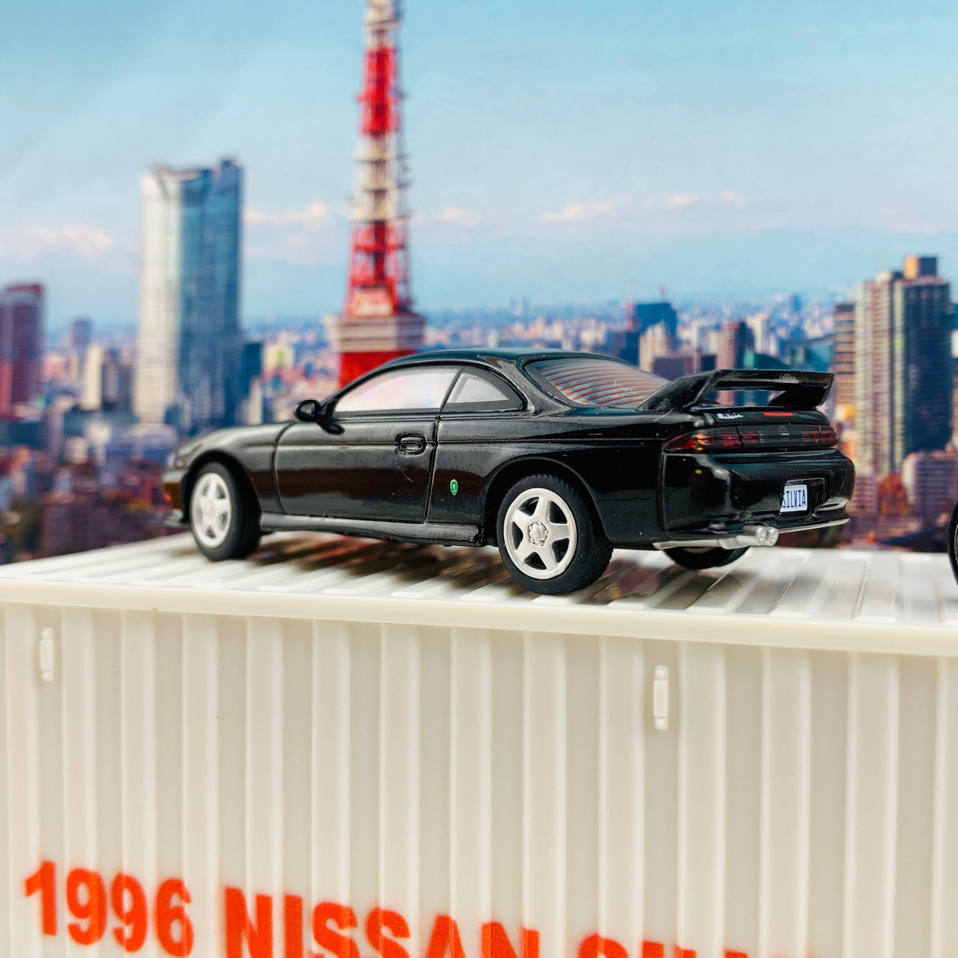 BM Creations JUNIOR 1/64 Nissan Silvia S14 Black RHD 64DM64001