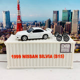 BM Creations JUNIOR 1/64 Nissan Silvia S15 White RHD 64DM64007