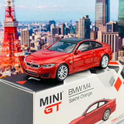 MINI GT 1/64  BMW M4 (F82) Sakhir Orange LHD MGT00121-L 