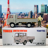 Tomytec Tomica Limited Vintage 1/64 Isuzu Elf High Platform Cargo 1966 Grey LV-191a