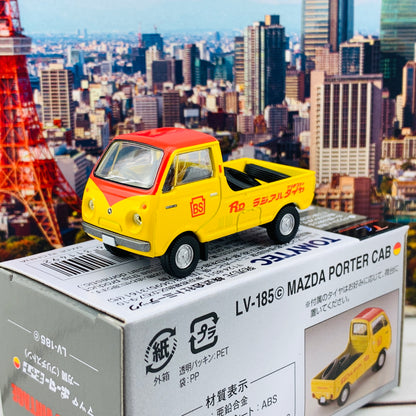 Tomytec Tomica Limited Vintage Mazda Porter Cab one side open Bridgestone LV-185c