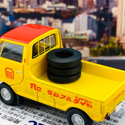 Tomytec Tomica Limited Vintage Mazda Porter Cab one side open Bridgestone LV-185c