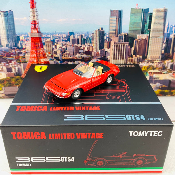 Tomytec Tomica Limited Vintage Neo 1/64 Ferrari 365 GTS4 (RED