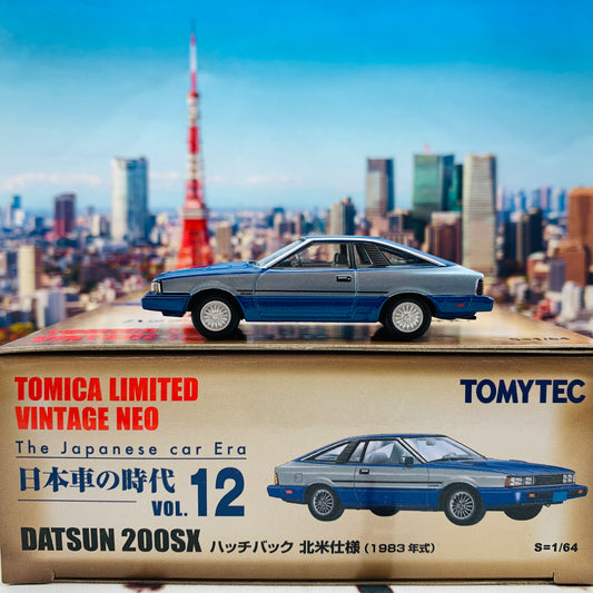 Tomica Limited Vintage Neo 1/64 The Japanese car Era Vol. 12 Datsun 200SX  Hatchback North American Version (1983)